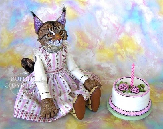 Эксклюзивные котята, игрушки ручной работы от Ruffing’s