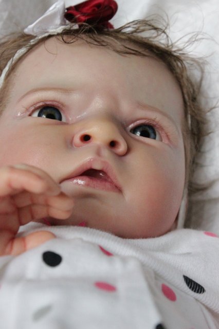 Сама мисс серьезность, кукла реборн Беспаловои Жанны