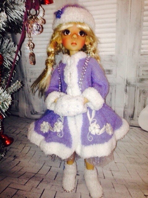 Вот и Новый год! Снегурочка от Kaye Wiggs (фото 5)
