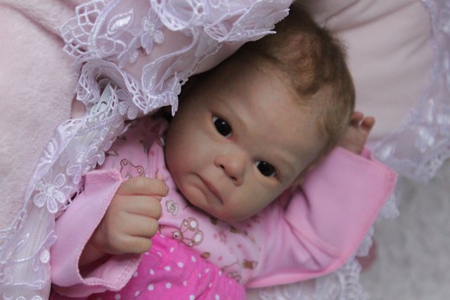 Мышонок Ульяша 3... Куколка реборн Виктории Вишни