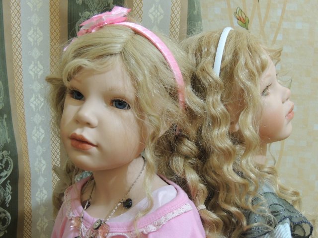 Сестрёнки заверушки Ливия и Паула. Куклы Zawieruszynski (фото 10)