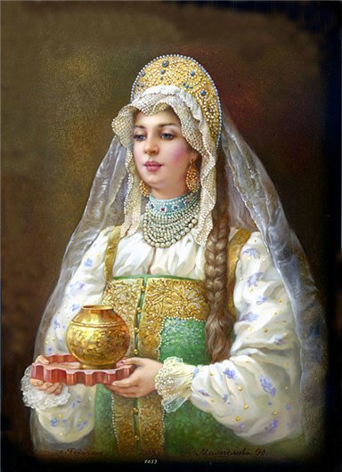 Усмотри тропинку в сказку или Здесь русский дух, здесь Русью пахнет. Федоскинская лаковая миниатюра