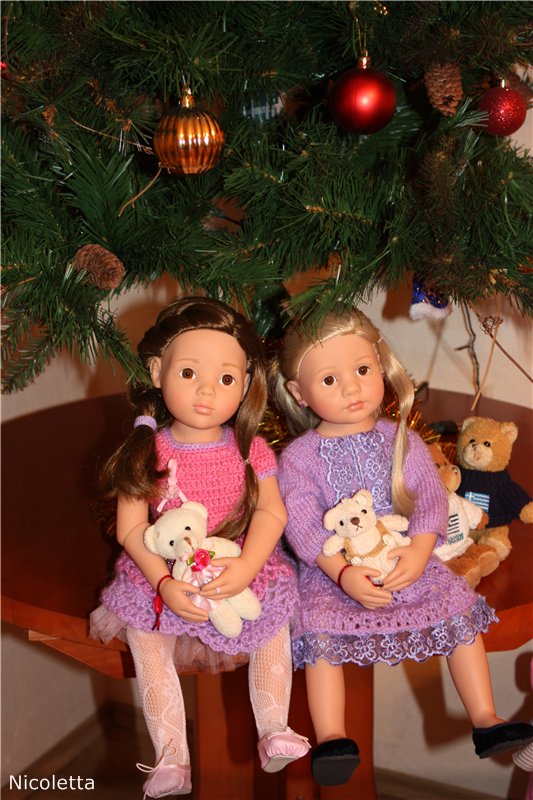 Настроение праздника и мои куклы Готц