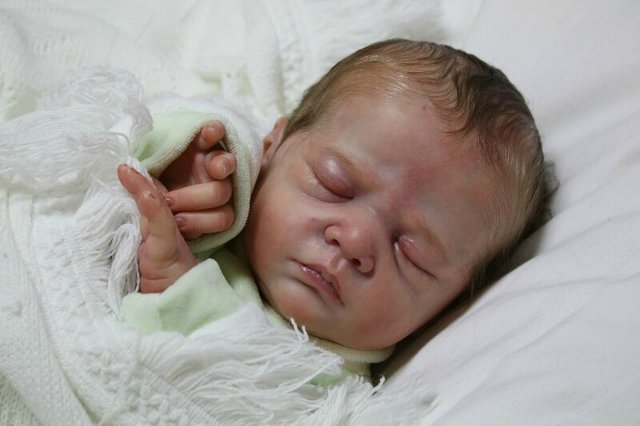 Кукла реборн CASPAR прототип художник Beatrix Schröder