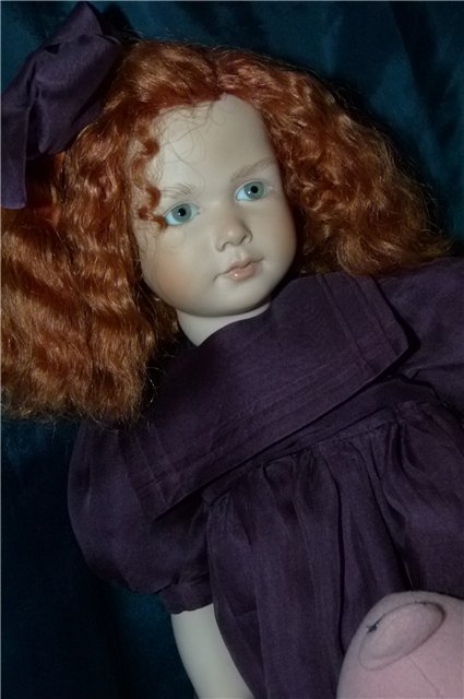 Классика в фарфоре Ruth Treffeisen. Солнечная девочка МАЛУ (фото 7)