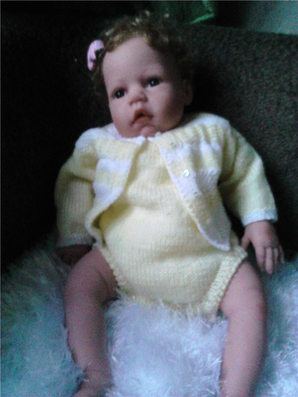 Breath of Life Babies "Baby Amber" от Lee Middleton - моя малышка Алиса (фото 8)