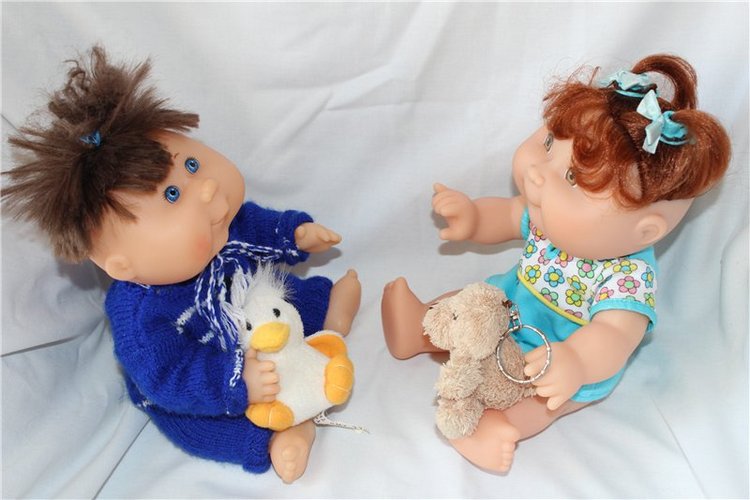 Наш новенький мальчишка Cabbage Patch Kids