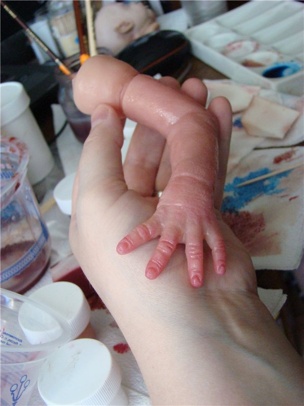 Рождение Никиты. Авторский силиконовый малыш Кондрашовой Ирины (фото 8)