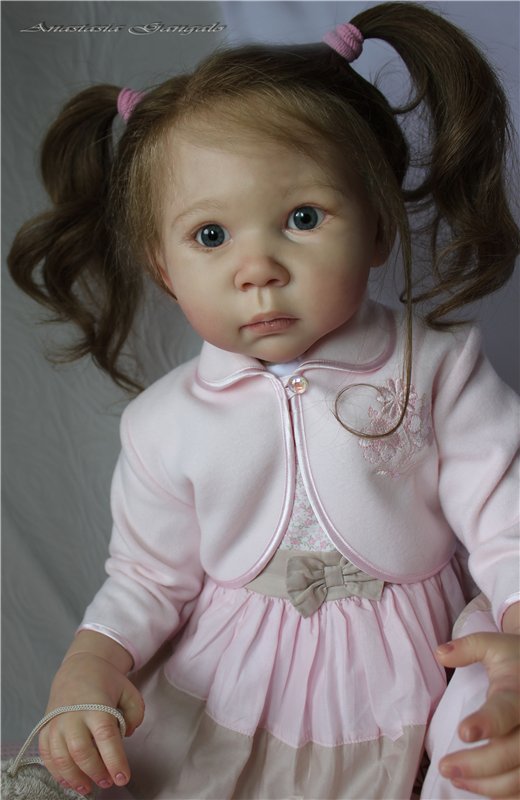 Иришка - сладкая Ириска! И шоколада ни надо... Кукла реборн Анастасии Гангало