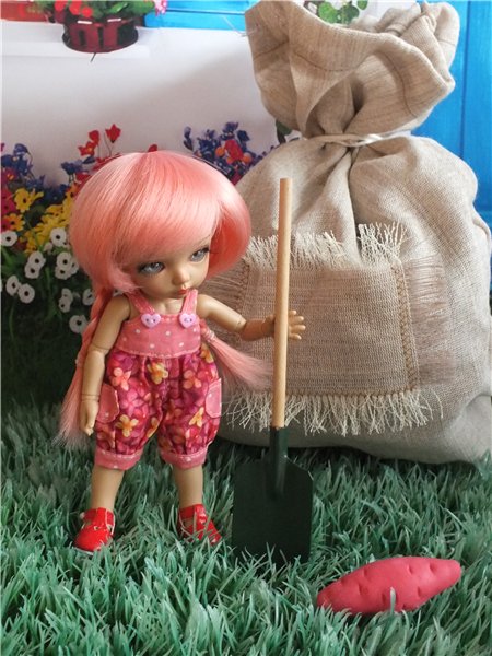 В огород, за урожаем — Куклы Fairyland (ФэйриЛэнд): BJD (БЖД) (фото 3)