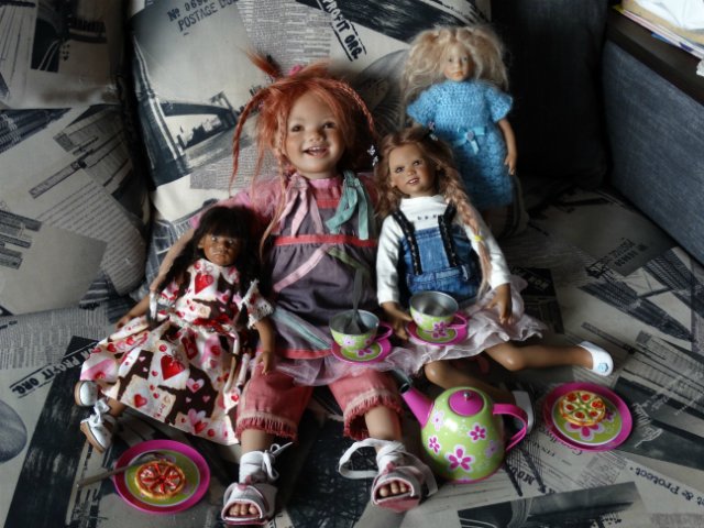 Что мне снег, что мне зной. Кукла Annette Himstedt