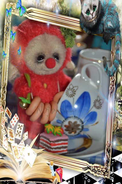 Глава, в которой пьют чай как ненормальные. Кукла Gotz Ханна с собачкой 2013