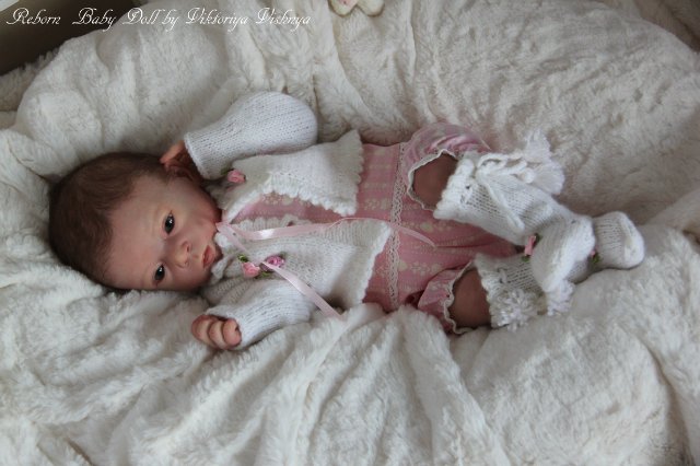 Аделиночка 2... Куколка реборн Виктории Вишни