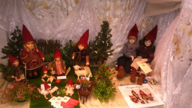 Ещё картинки с выставки... XI Международный Салон кукол на Тишинке в Москве 2015. Фото