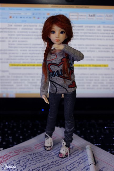 Студенческая ночь с Кинко, Nano Haruka на теле Pure Neemo Azone XS (фото 6)