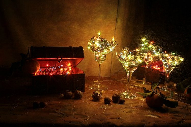 Чудесные новогодние натюрморты