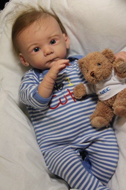 Малышок кукла-реборн Элины Кудрявцевой