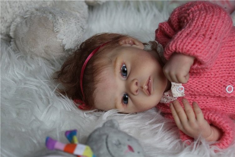 Моя серьезная малышка реборн Оуэн (фото 7)