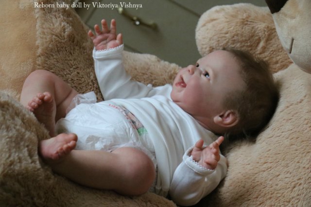 Мейзи... Куколка Реборн Виктории Вишни