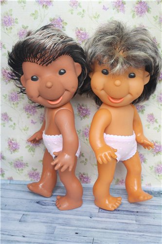 Ёжики — Игрушки СССР и советского детства: резиновые (фото 6)