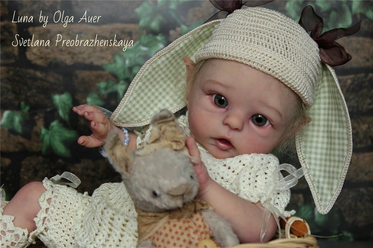 Эльф Luna by Olga Auer, мой прототип. Кукла реборн Светланы Преображенской (фото 7)