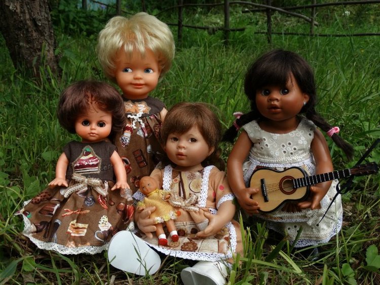 Вечеринка под яблоней — Винтажные куклы ГДР (Немки): Бигги (фото 5)