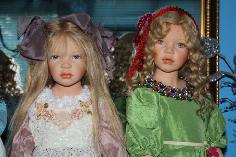 Ангельское создание Маруся и сестрички, коллекционные куклы от Zofia & Henry Zawieruszynski