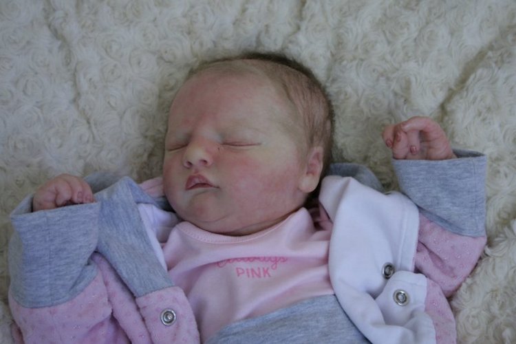 Моя ягодка Джиллиан. Кукла реборн Анастасии Яворской