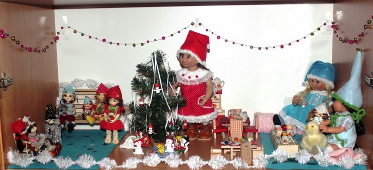 Новый год по-домашнему — Домашние коллекции кукол: фото собраний (фото 4)