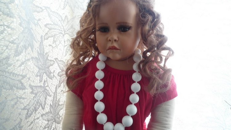 Фарфоровая кукла от Hildegard Günzel