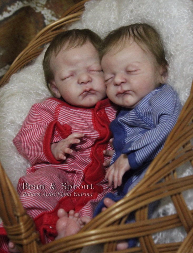 Малыши Bean & Sprout. Куклы реборн Елены Ядриной
