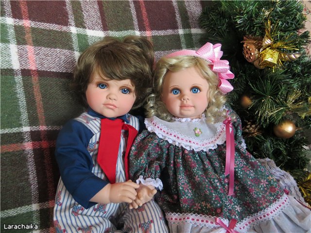 "Прощание с ... ёлкой..."-Зарисовка. Редкие коллекционные куклы от Jerri McCloud