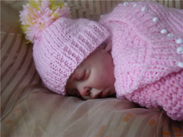 Когда спит малыш, все вокруг замирает...Авторская кукла Кондрашовой Ирины