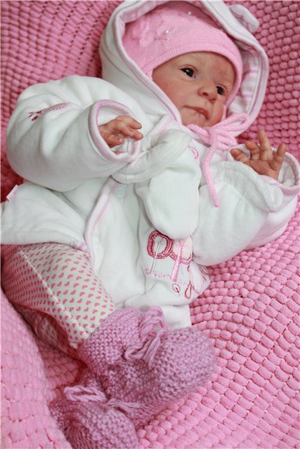 Кукла реборн Рози, маленький комочек счастья (фото 9)