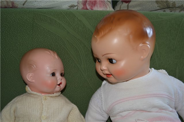 Мое винтажное счастье — Редкие антикварные куклы и реплики: воск (фото 9)