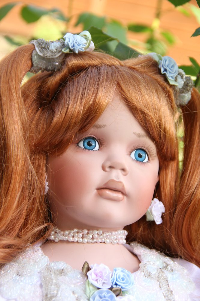Очаровательная Ангелика — Фарфоровые куклы Donna Rubert (Руберт): The Doll Artworks