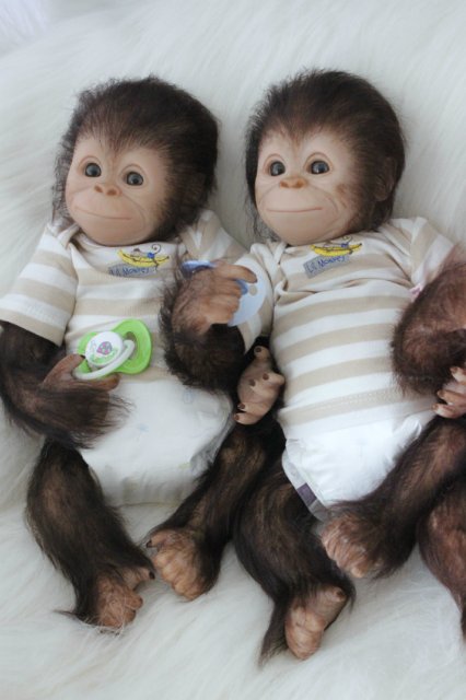 Развеселая компания (или мини-зоопарк)! Куклы реборн Вишни Виктории (фото 10)