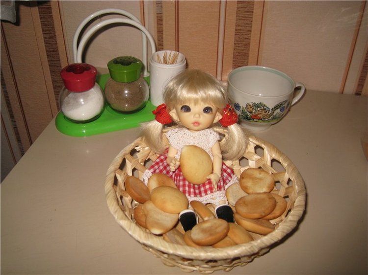 Маленькая дачница Элис. Кукла БЖД Пукифи Анте