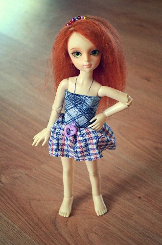 Мои первые сшитые творения. Fantasy doll: Charlotte