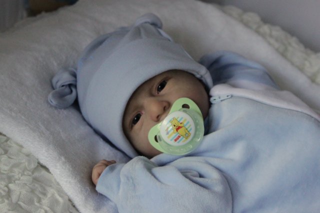 Белокурый ангел Саввушка! Куколка реборн Виктории Вишни