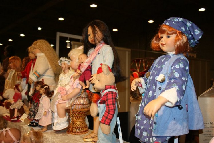 Международная выставка кукол в s'-Hertogenbosch (Den Bosch) в Голландии - 2013. Часть шестая