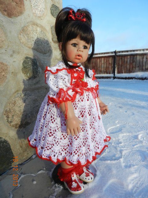 Девочки в красном — Одежда и обувь для кукол своими руками: фото (фото 8)