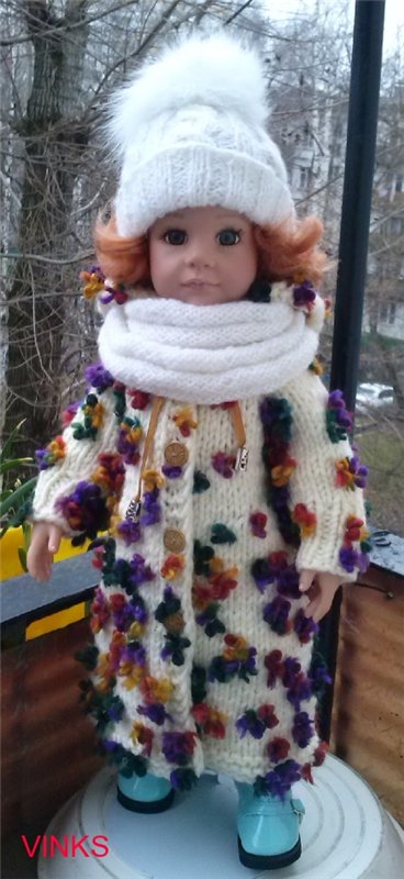 Наши зимние вязалочки | Бэйбики Наши зимние вязалочки — Одежда и обувь для кукол своими руками: фото (фото 3)
