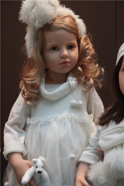 Hilderard Gunzel на выставке "Искусство куклы" в Гостином дворе (фото 7)