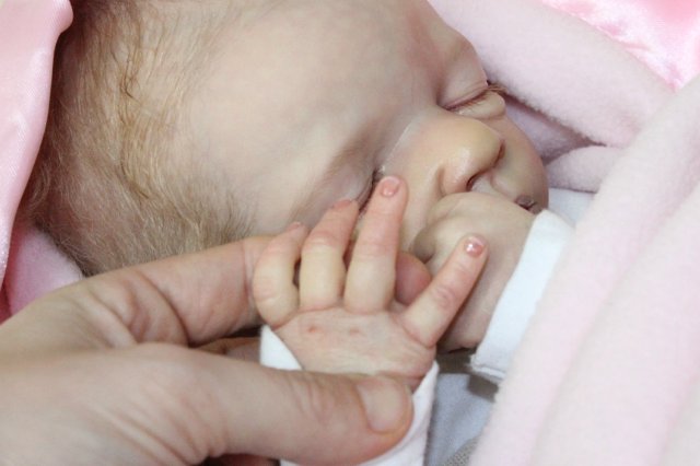 Сладкие сны Манюнечки! Кукла реборн Беспаловои Жанны