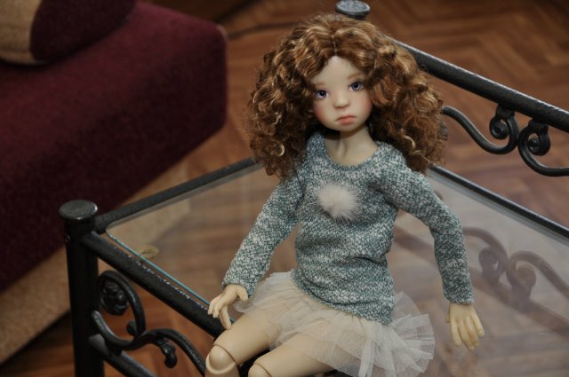 Моя старшенькая девочка от Кайе Виггз - Нелли. Новый весенний образ (фото 4)