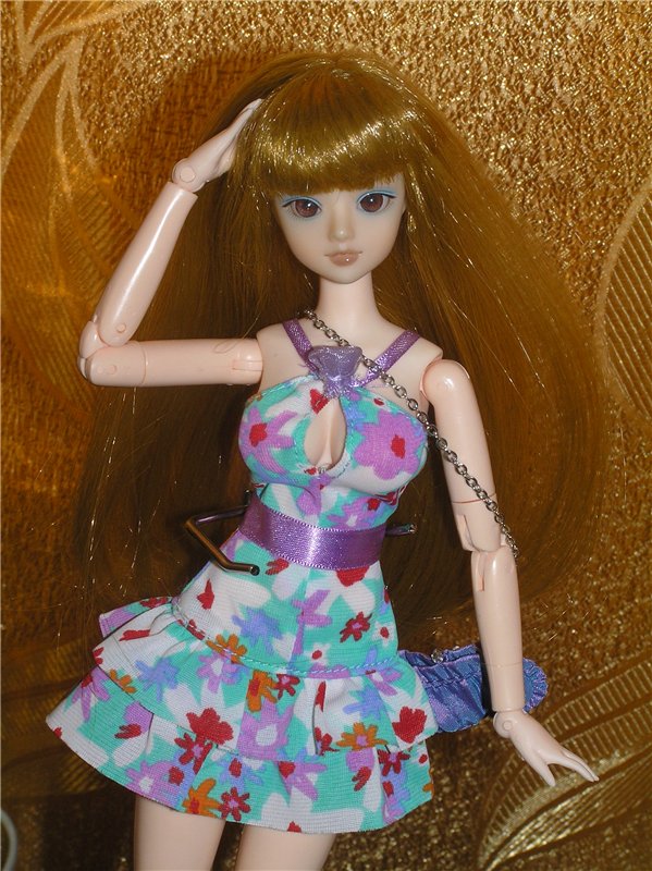 Фотосессия Миланы - Кукла J-doll на теле Obitsu (фото 9)