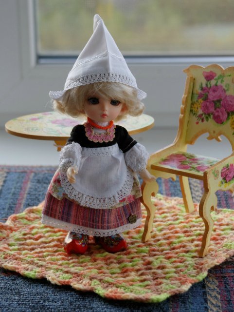 Кломпы... или с чего все начиналось..., голландский национальный костюм для малышки пукифи