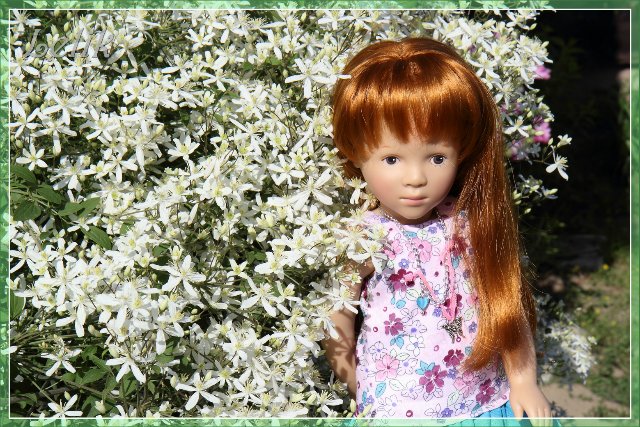 Цветочный рай, или новый наряд Ульяны (Pipa 2003 года, Gotz) | Бэйбики Цветочный рай, или новый наряд Ульяны (Pipa 2003 года, Gotz)