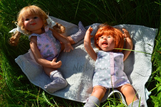 Шито белыми нитками... Вихтели от Rosemarie Anna Muller